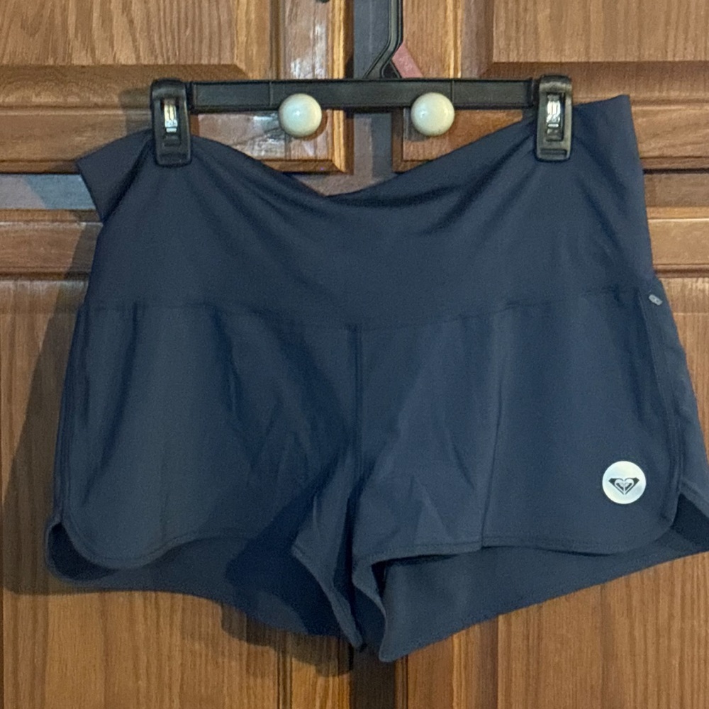 Roxy Woman’s Endless Summer Navy Blue Swim Board Shorts NEW Large - Picture 2 of 9